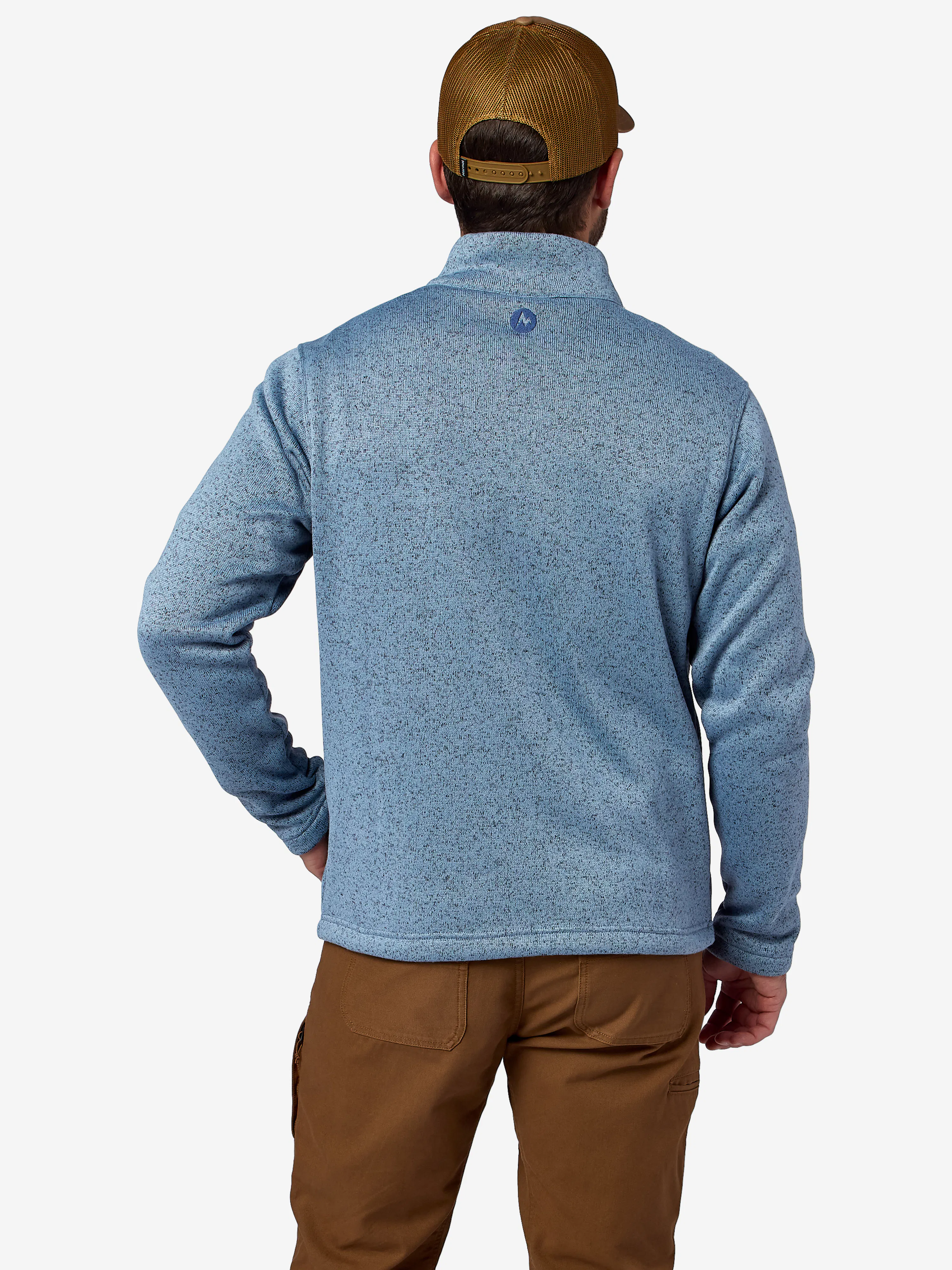 Men's Drop Line Sweater Fleece Full-Zip Jacket