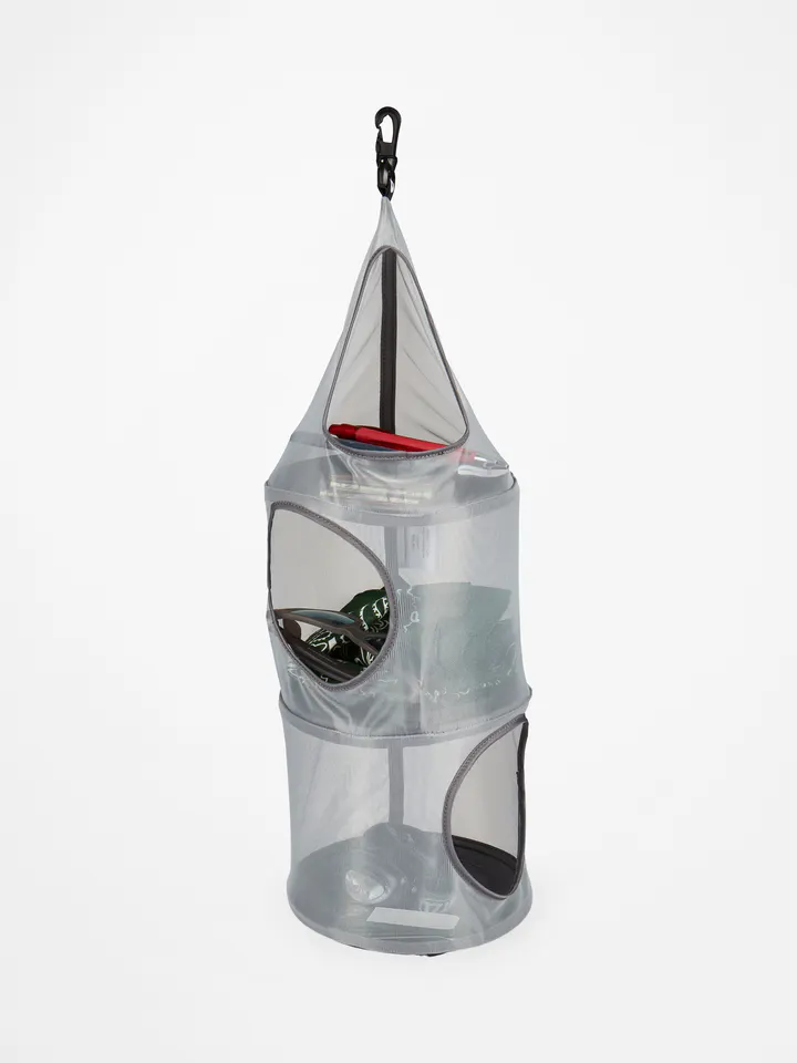Birdhouse 3-Shelf Hanging Tent Organizer