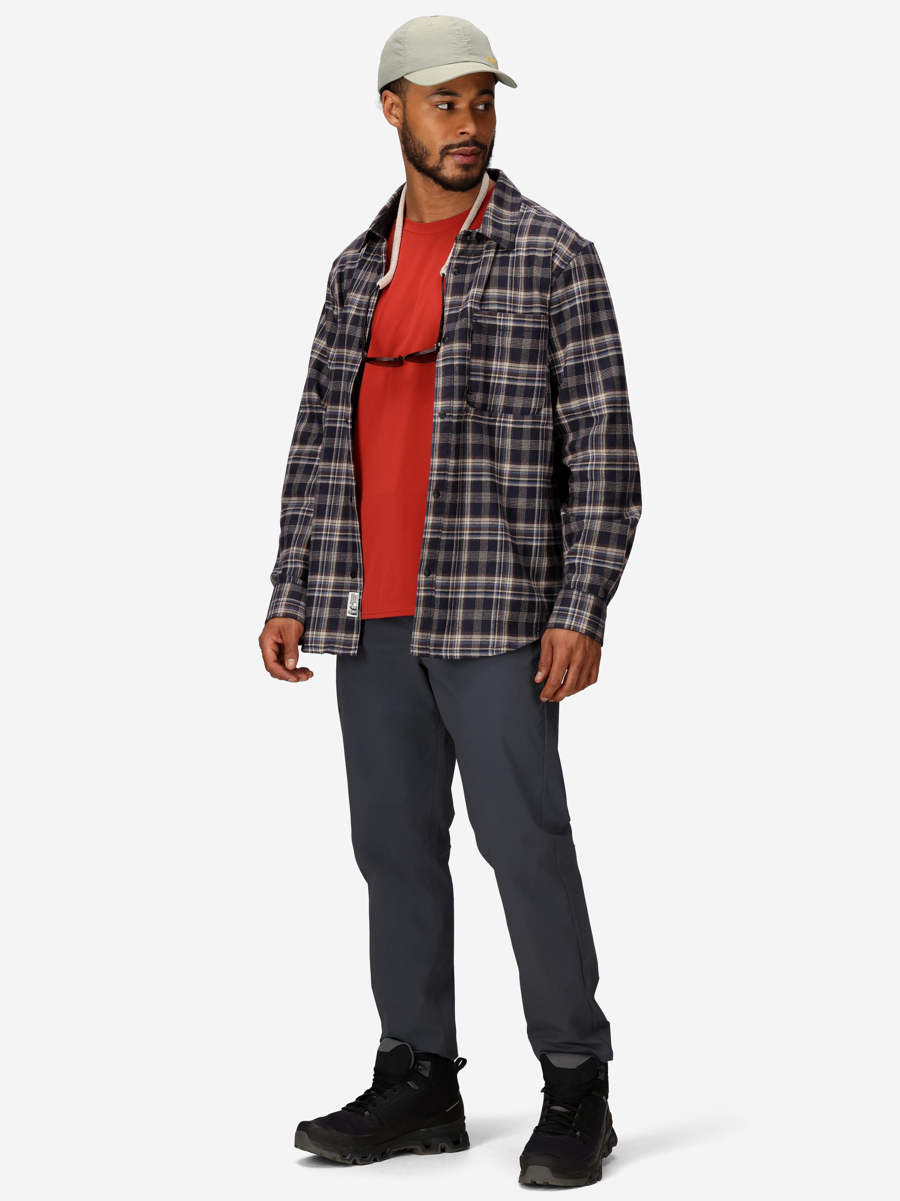 Men's Stonepeak Lightweight Performance Long- Sleeve Flannel Shirt
