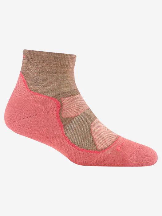 Women's Light Hiker 1/4 Lightweight with Cushion Hiking Socks