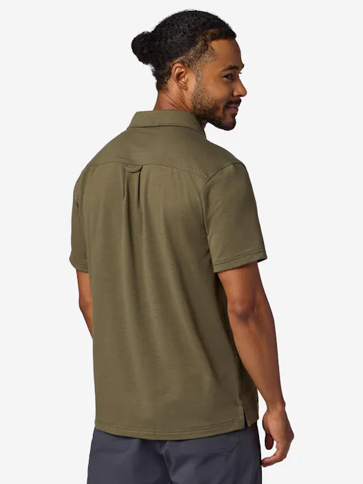 Men's Sereno Short-Sleeve Collared Shirt