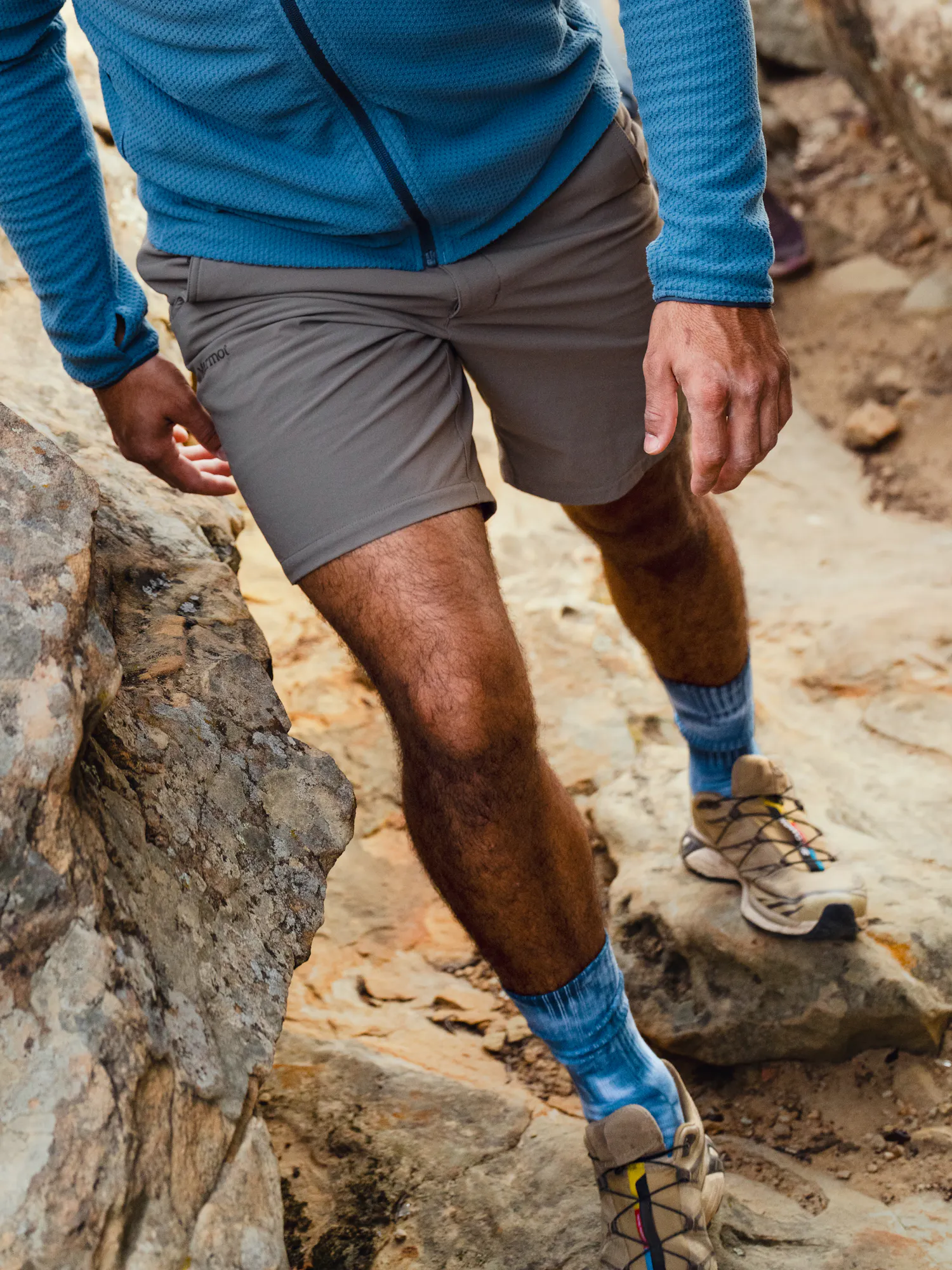 Marmot Men's Diverter UPF 50 Short 9" in Claystone