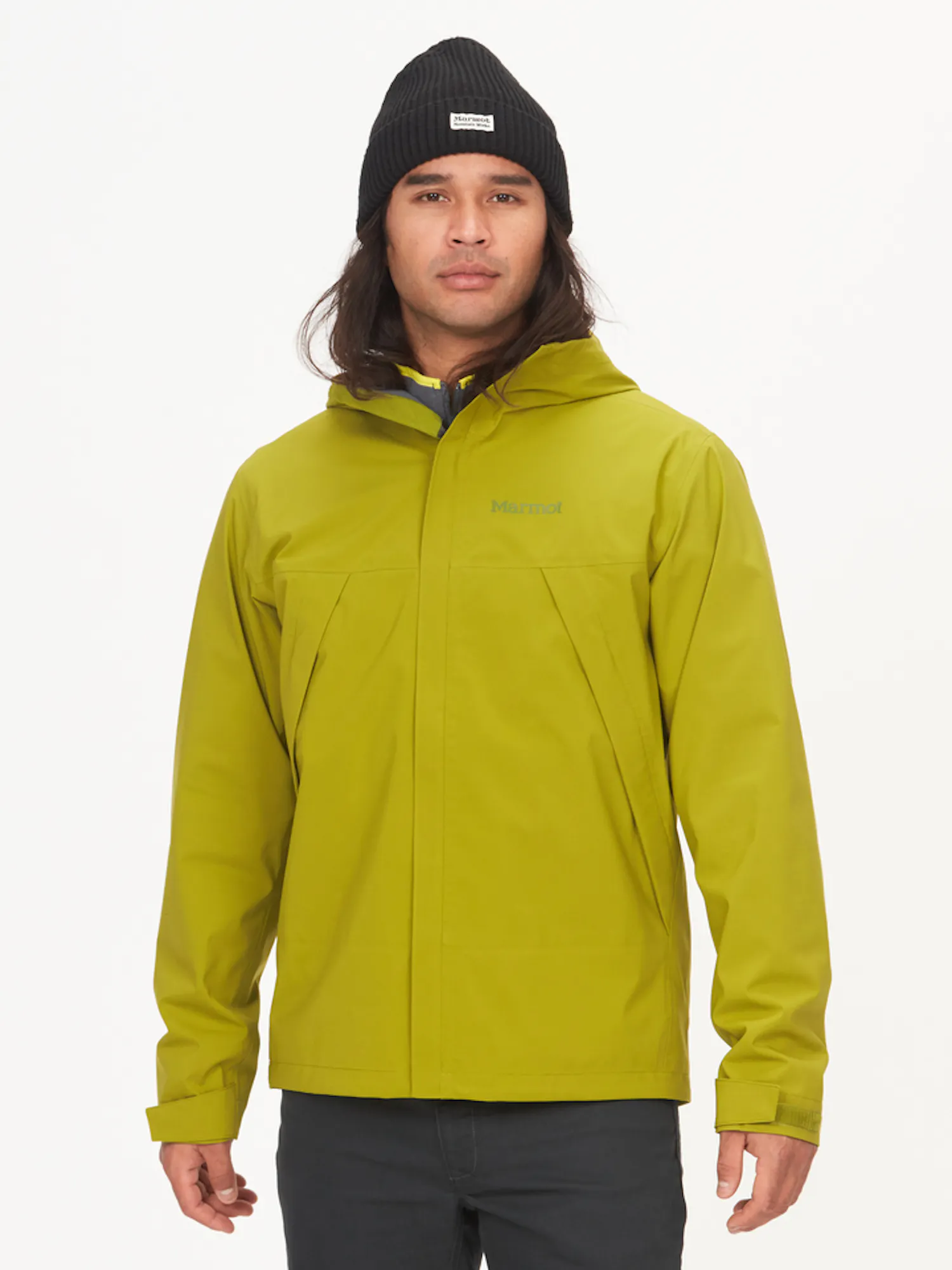 Marmot Men's PreCip® Eco Pro Jacket in Cilantro