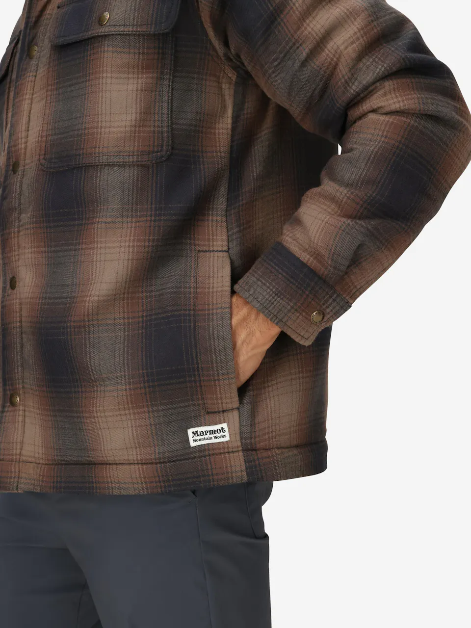 Ridgefield Sherpa Flannel Shirt Jacket