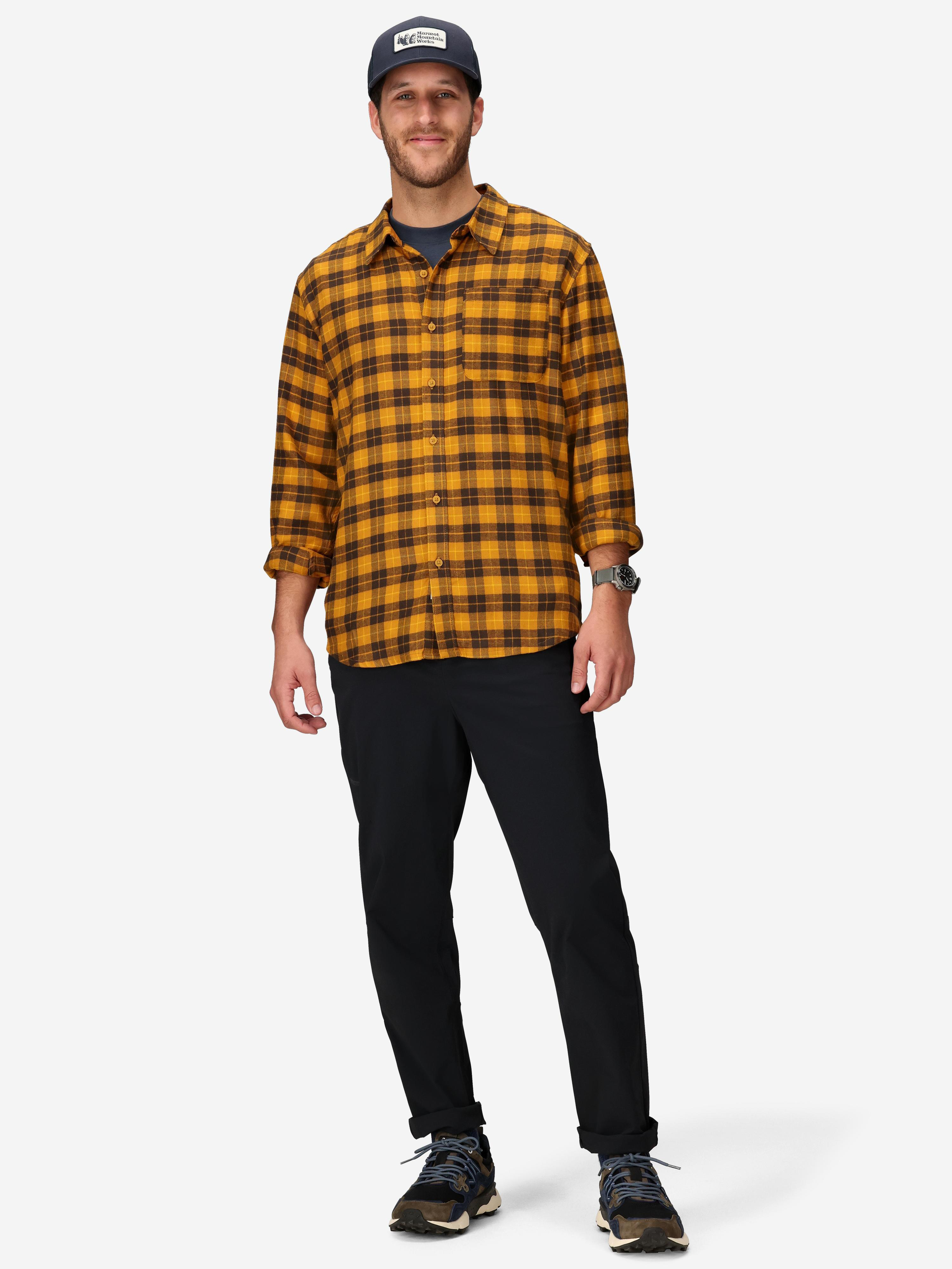 Men's Rush Creek Lightweight Flannel Long-Sleeve Shirt (Fall 2025