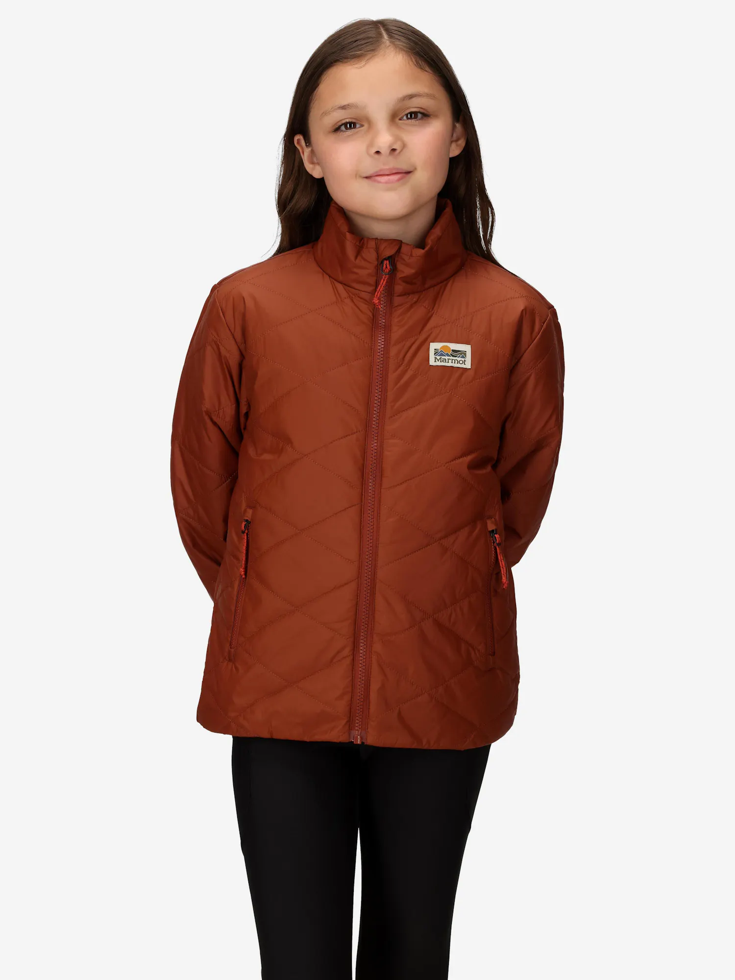 Marmot Kid's Onward Insulated Jacket (Fall 2025) in Pecan