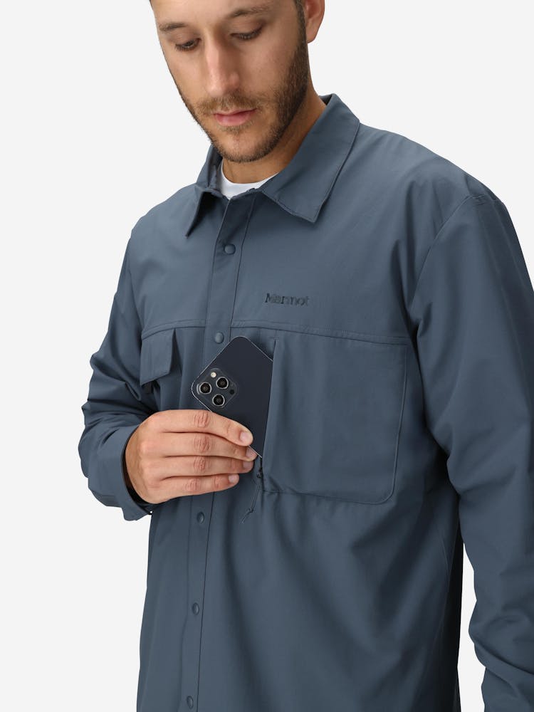 マーモット Marmot AirExchange SolarShield Overshirt レディース シャツ トップス Thunderhead 送料無料】 マーモット レディース シャツ トップス AirExchange