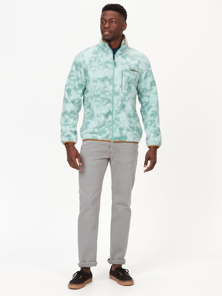 Men's Aros Printed Full-Zip Fleece Jacket