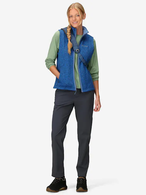 Women's Drop Line Fleece Vest (Spring 2025) | Marmot