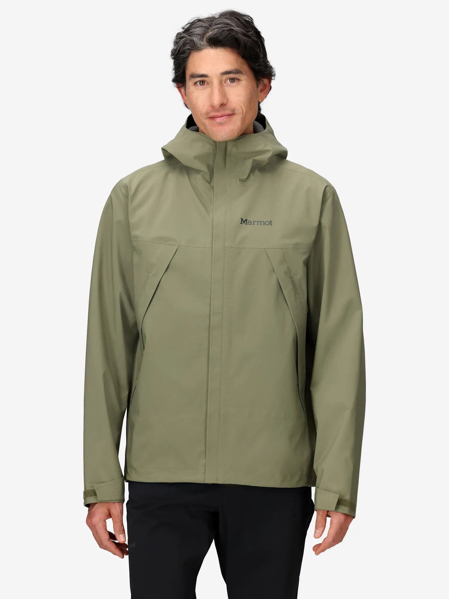 Marmot Men's PreCip® Eco Pro Rain Jacket (Fall 2025) in Olive Grove