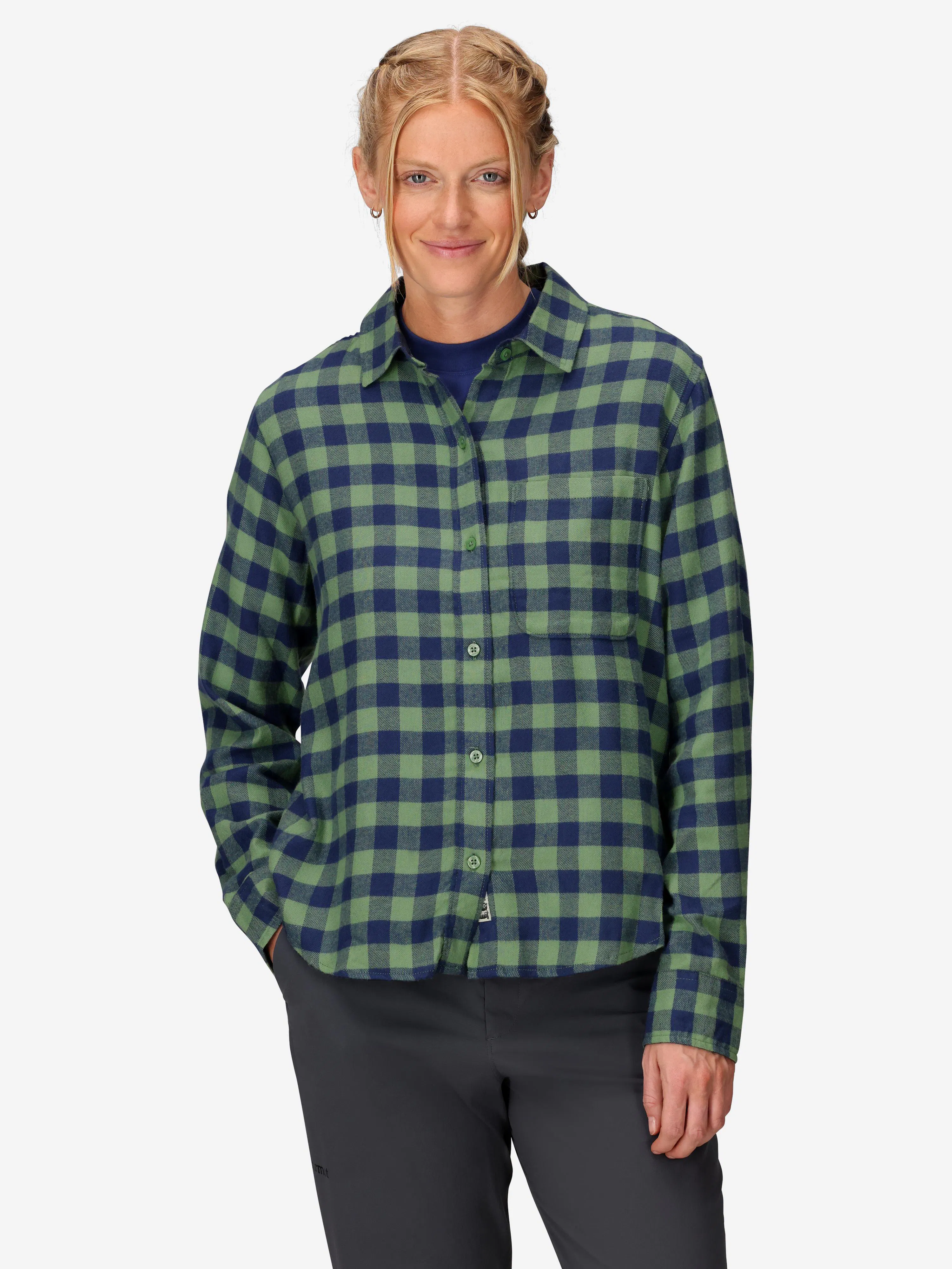 Women's Rush Creek Lightweight Flannel Long-Sleeve Shirt