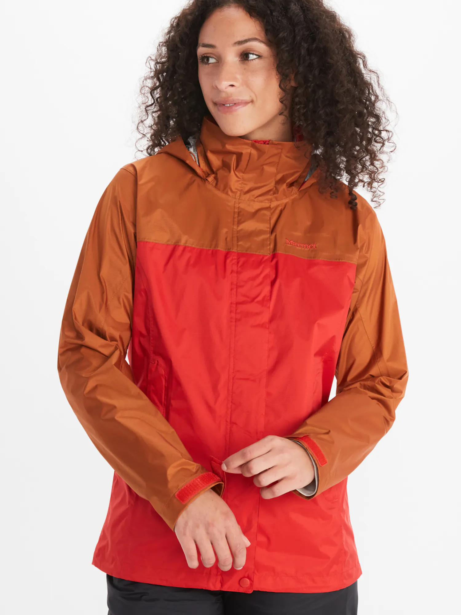 Marmot Women's PreCip® Eco Jacket in Cairo/Copper