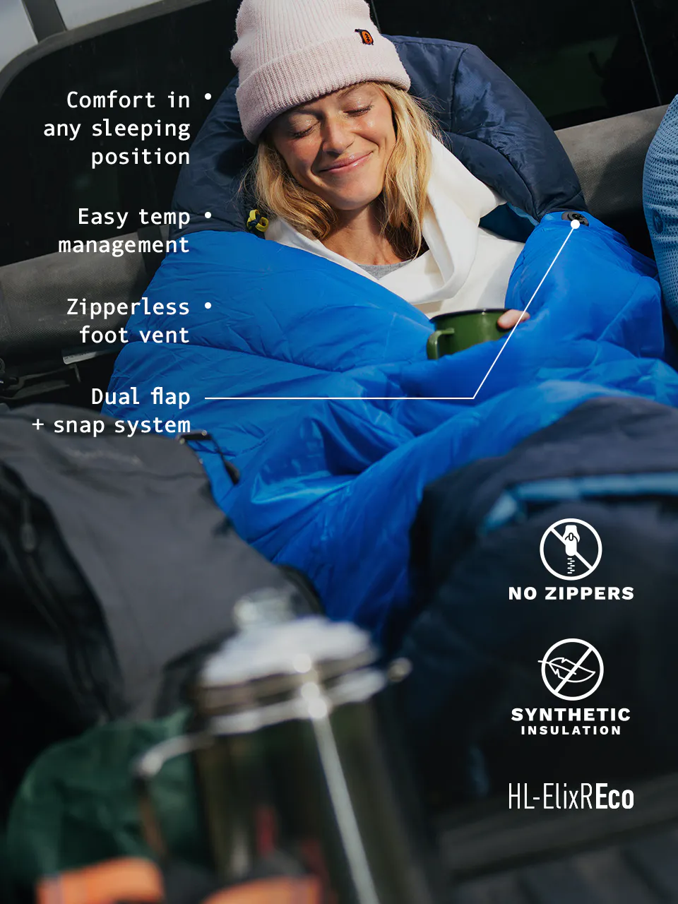 Wraptor Synthetic 20° Sleeping Bag