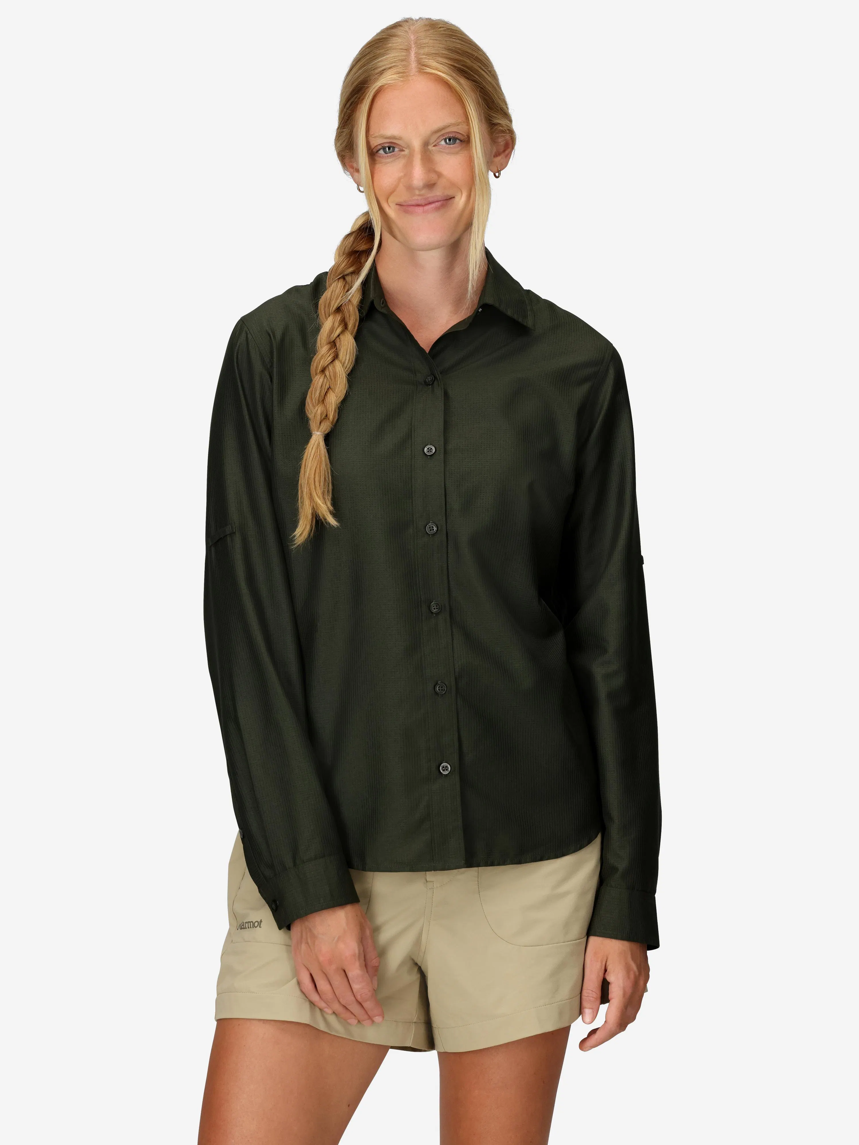 Women's AirExchange Perforated Long-Sleeve Shirt