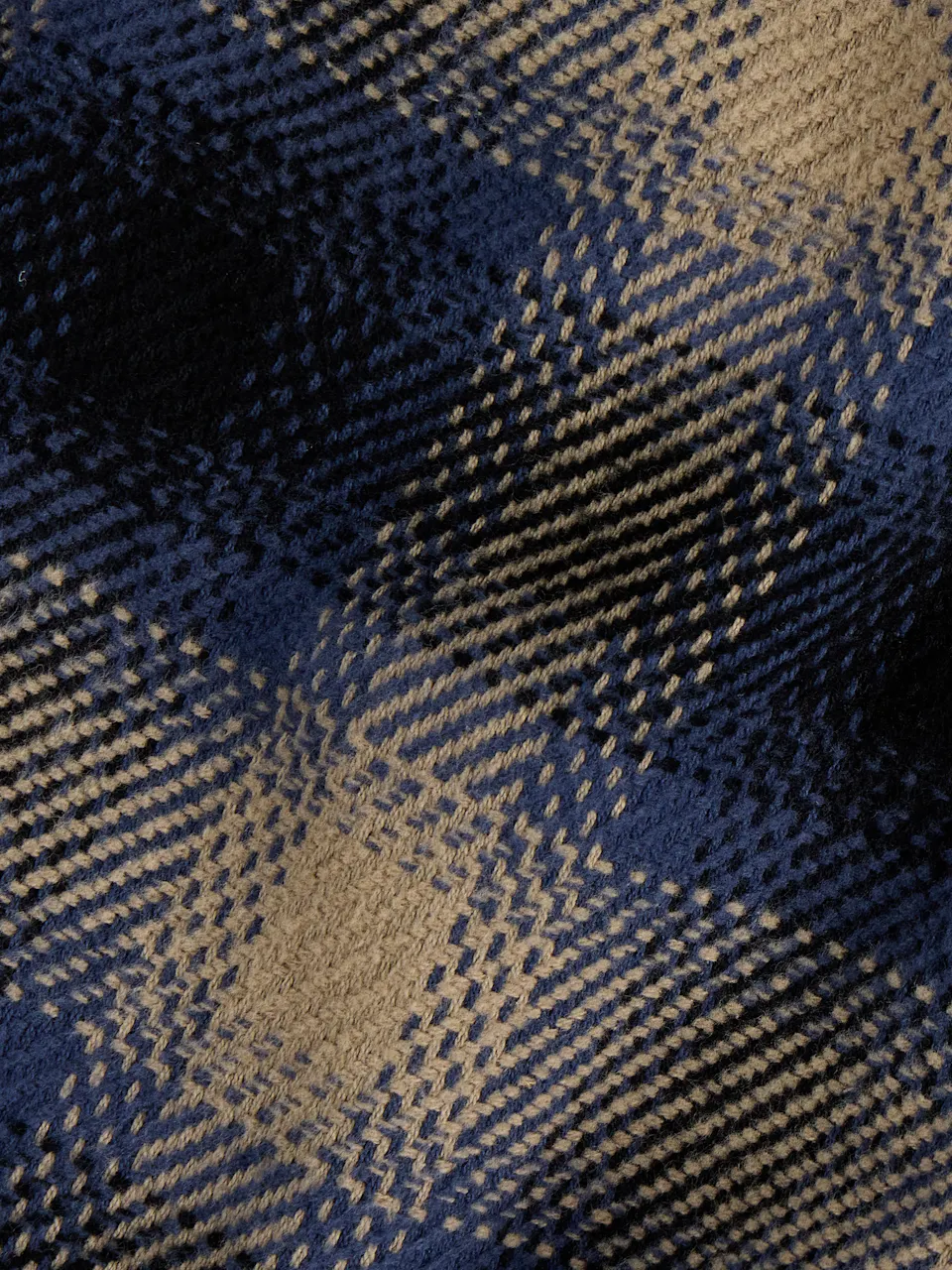 Open Weave Heavyweight Flannel Overshirt