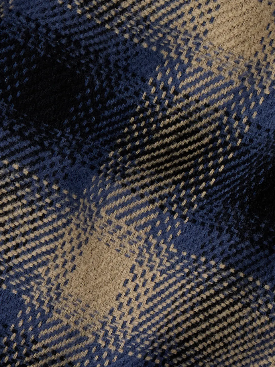 Open Weave Heavyweight Flannel Overshirt