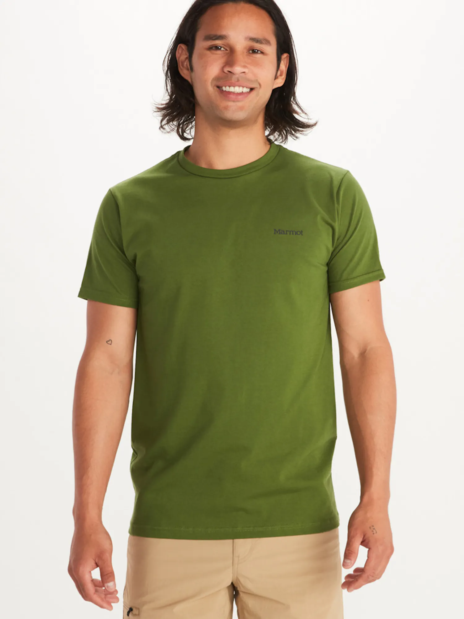 Marmot Men's DJ Javier Short-Sleeve T-Shirt in Foliage | Organic Cotton