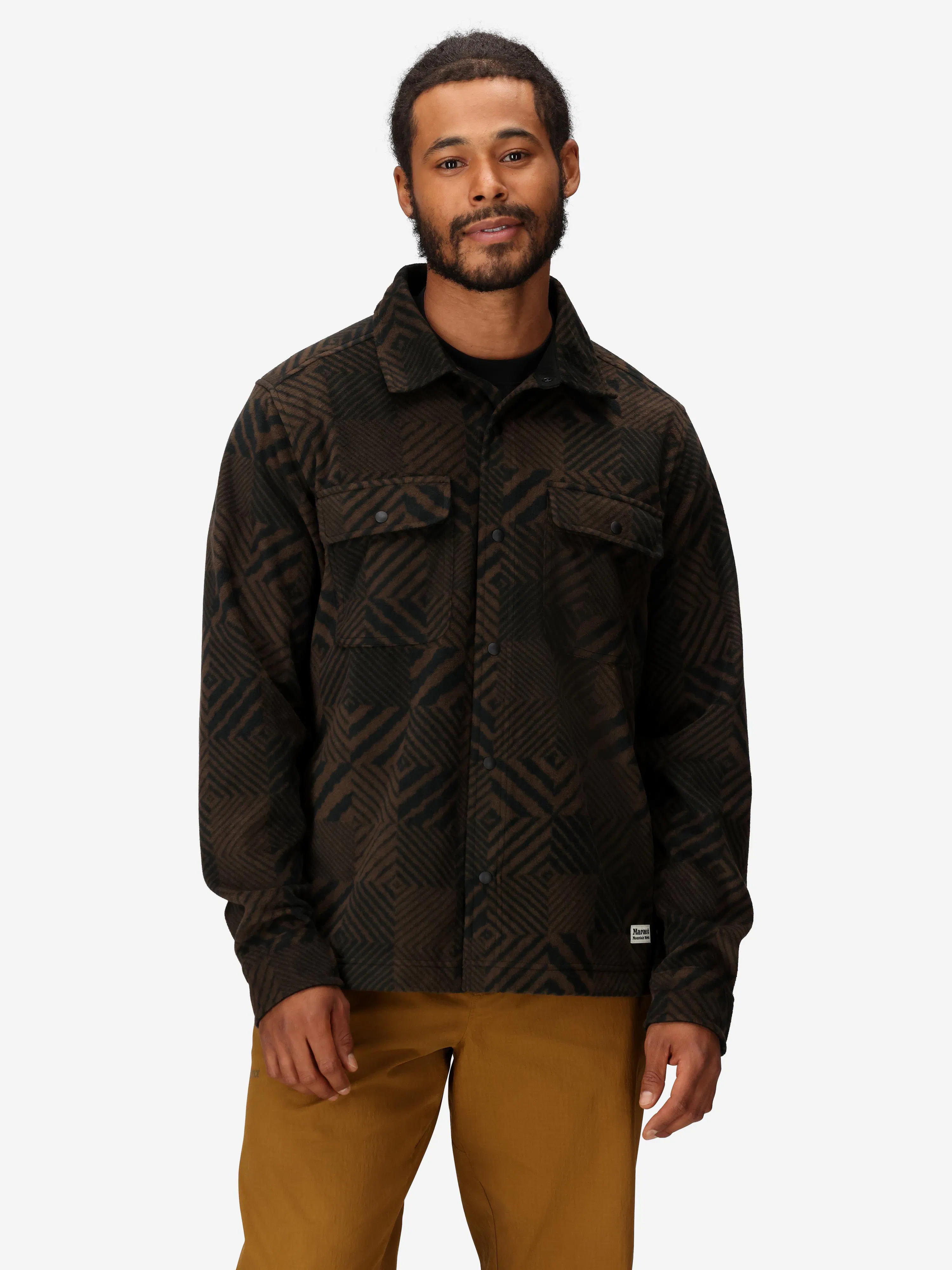 Men’s Felton Ultra Soft Fleece Long-Sleeve Shirt Jacket