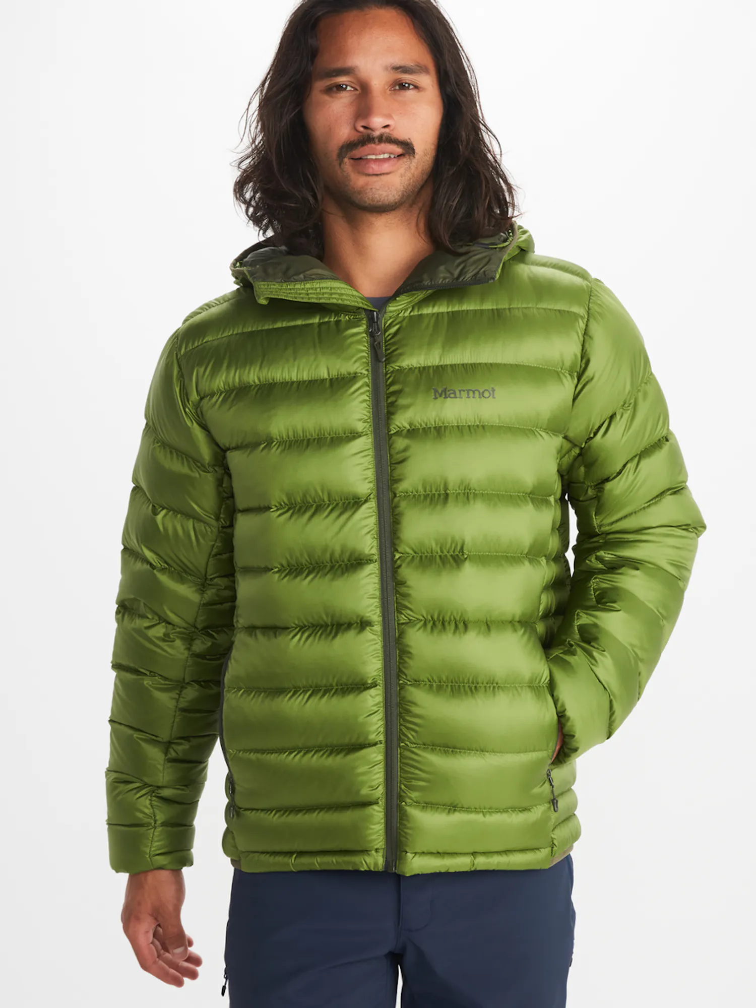 Marmot Men's Hype Down Hoody in Foliage