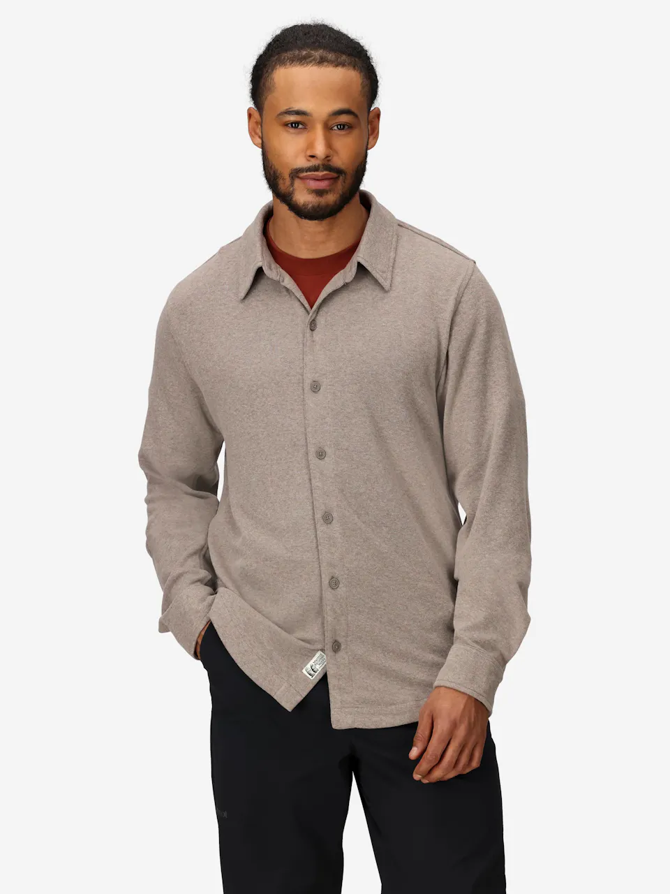 Alpine Haven Knit Flannel LS