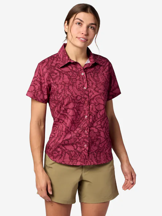 Women's AirExchange Perforated Short-Sleeve Shirt