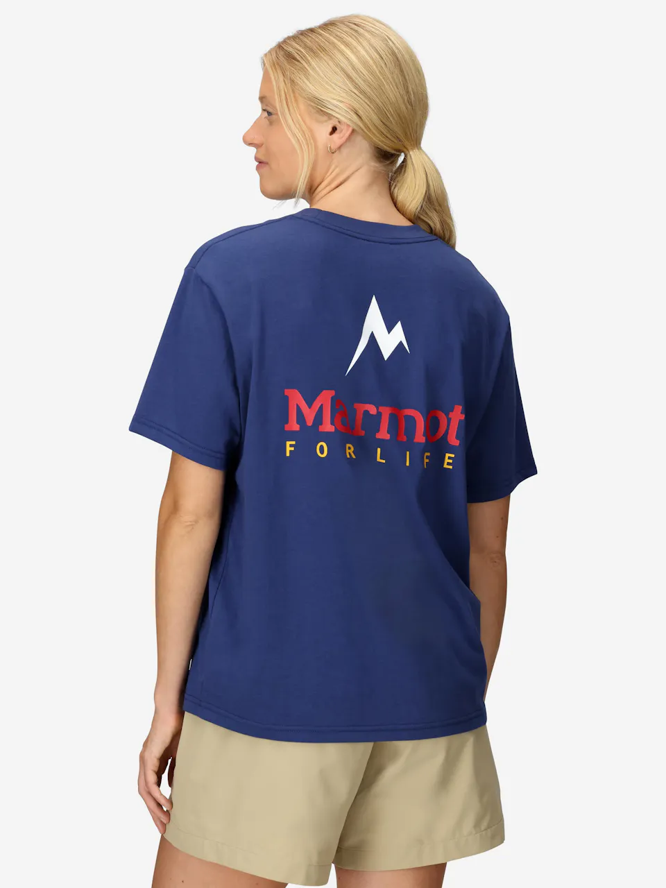 Wm's Marmot for Life Tee SS