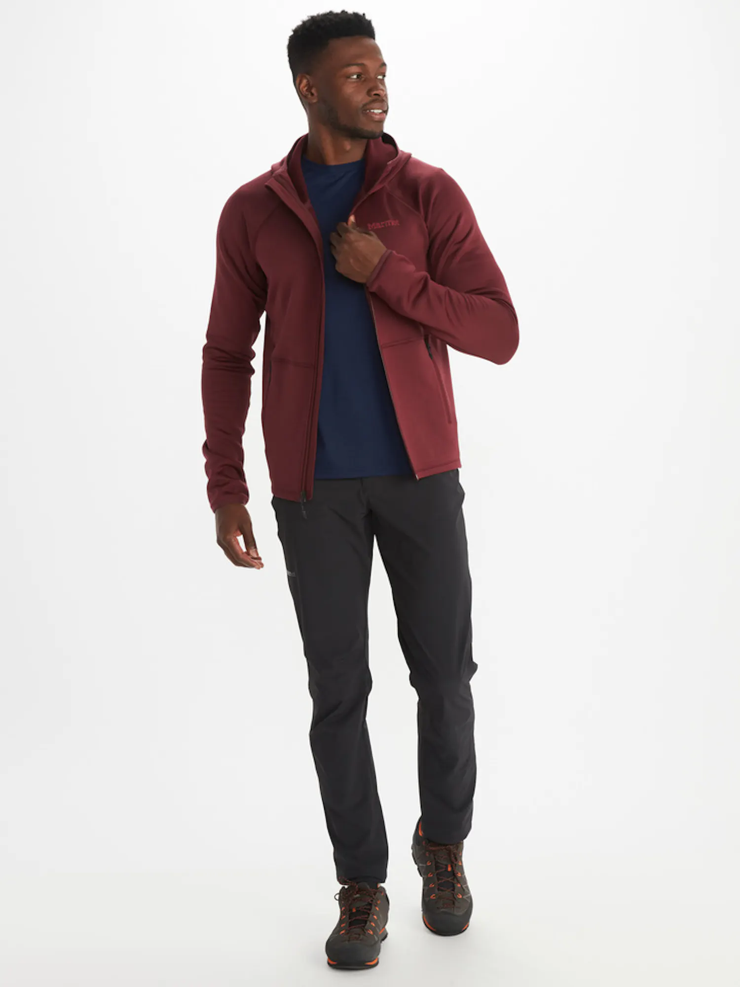 Marmot Men's Olden Polartec® Hoody in Port Royal