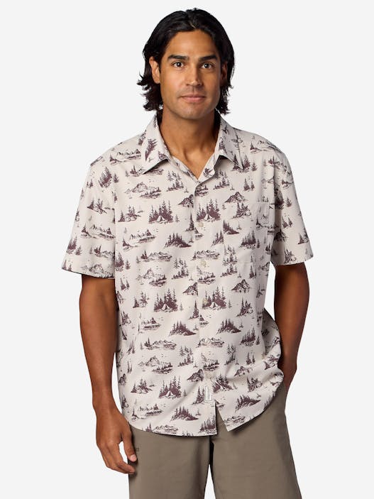 Men's AirExchange Perforated Short-Sleeve Shirt