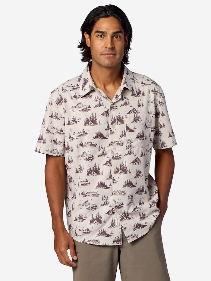 Men's AirExchange Perforated Short-Sleeve Shirt