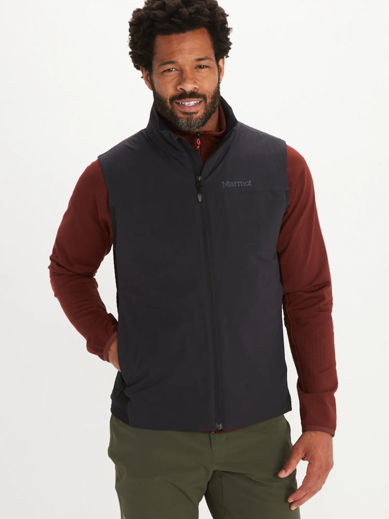 Marmot Men's Novus LT Hybrid Vest in Black