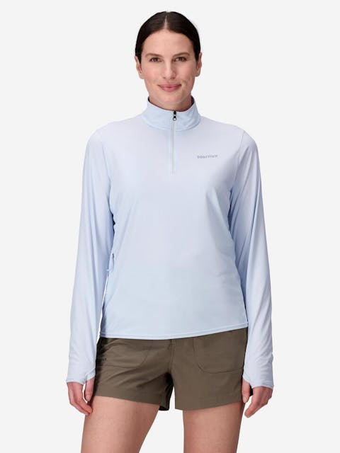 ami42  Women's AirExchange UPF 50 1/4-Zip | Marmot