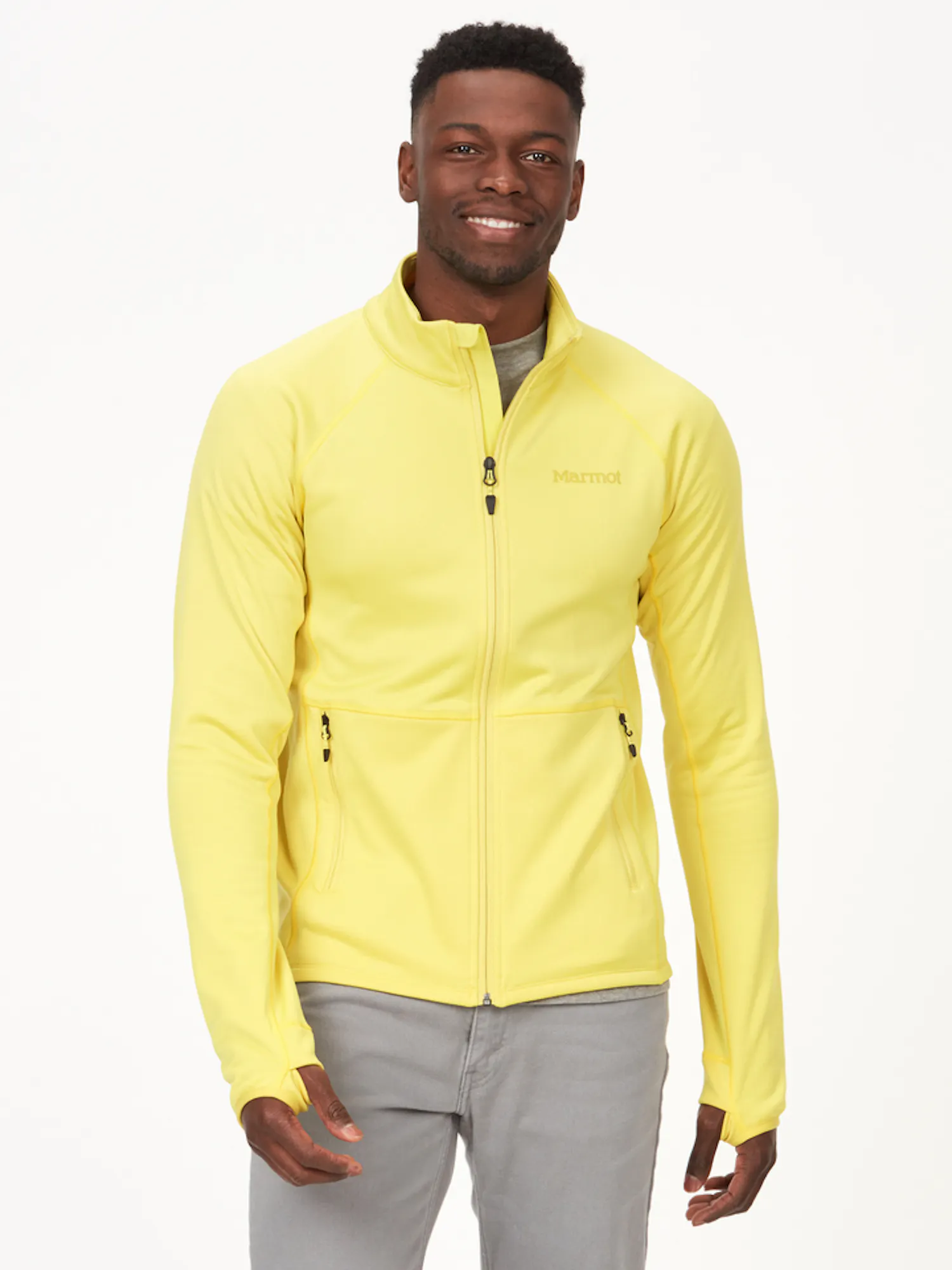 Marmot Men's Olden Polartec® Jacket in Limelight