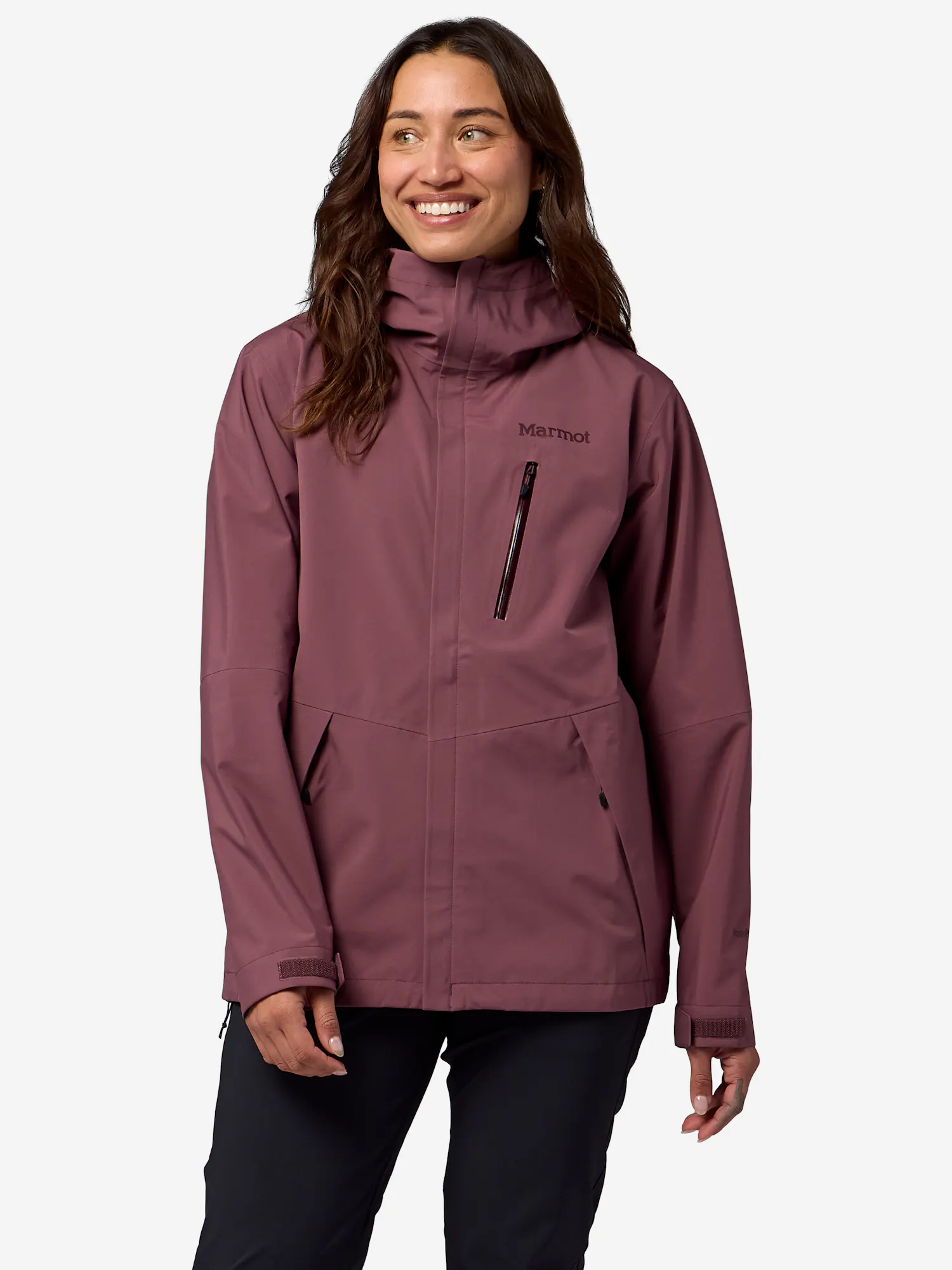 Marmot Women's PreCip® Evo Pro Rain Jacket in Sugar Plum