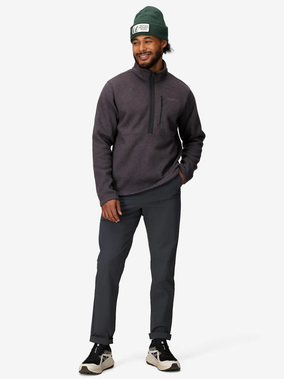 Drop Line 1/2 Zip