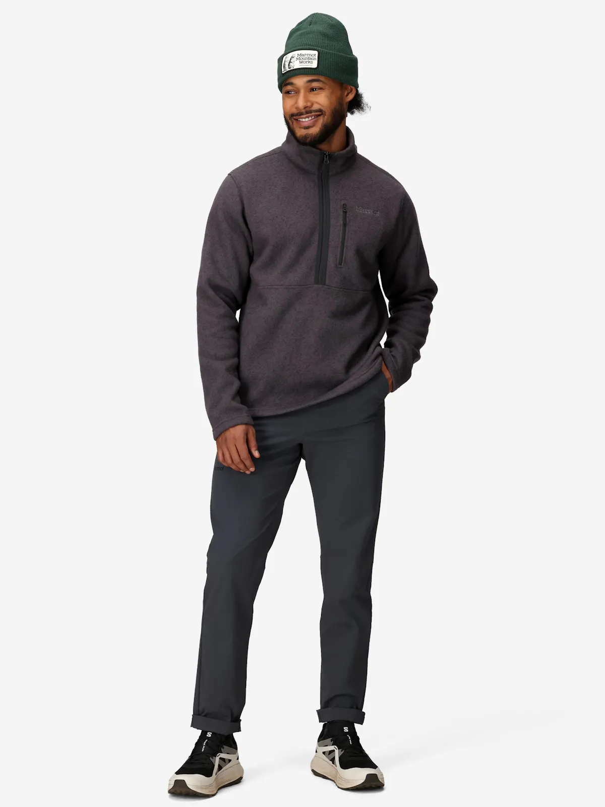 Drop Line 1/2 Zip