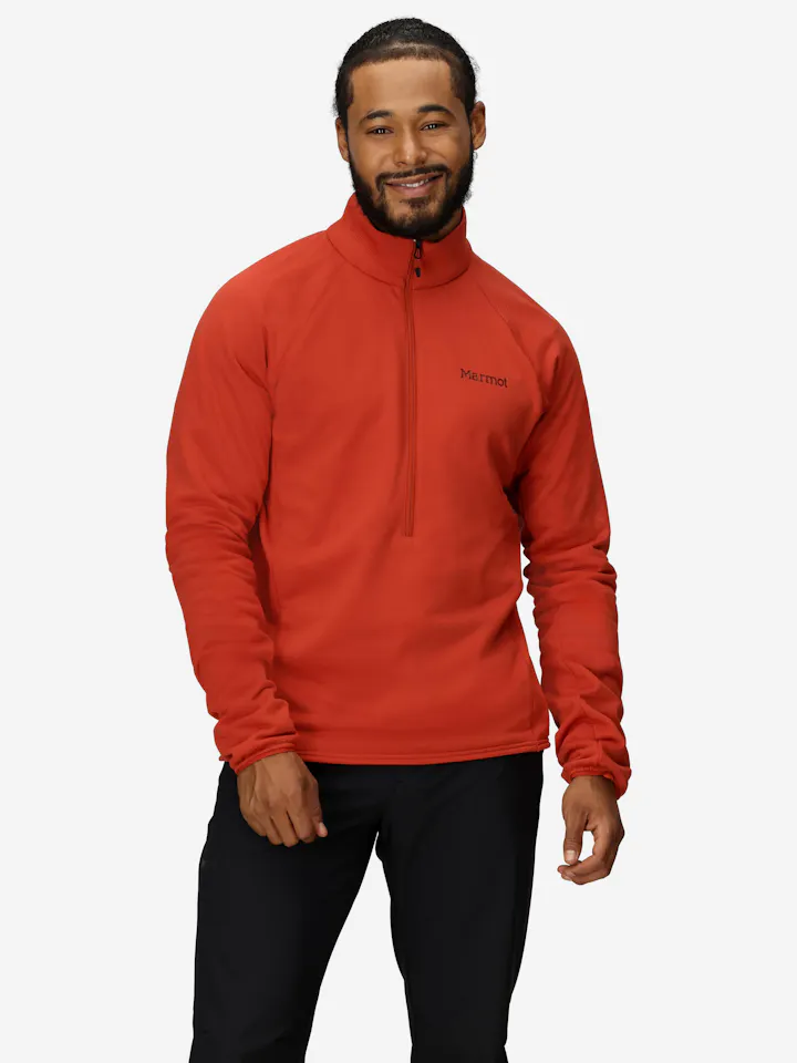 Men's Leconte Tech Grid Fleece Half-Zip (Fall 2025) | Marmot