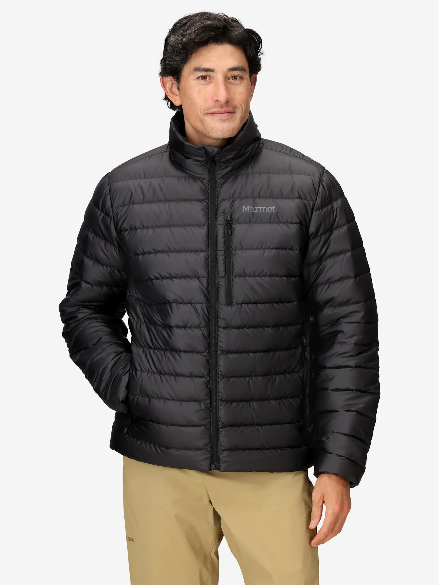 Marmot Men's Highlander Down Jacket in Black