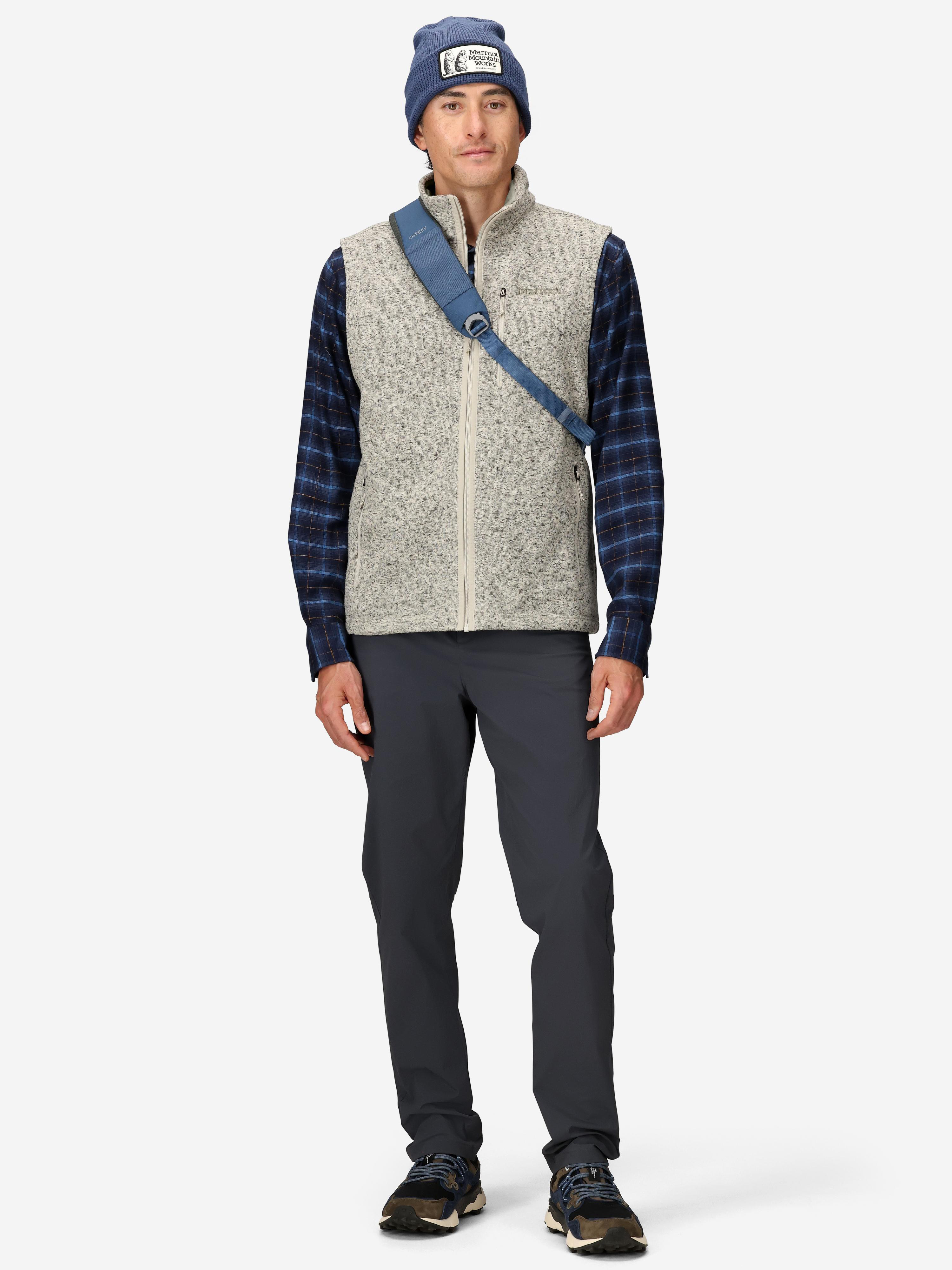 K*n様 MARMOTCAPITAL micro fleece vest Men's Drop Line Sweater Fleece Vest | Marmot