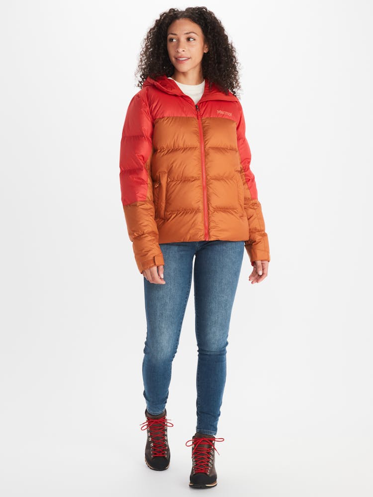 Marmot Guides Women's store Hooded Down Jacket White - White, Size XS $250