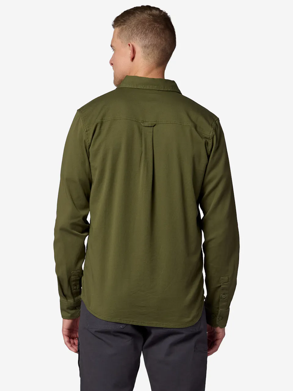 Hidden Peak Twill Button Down LS