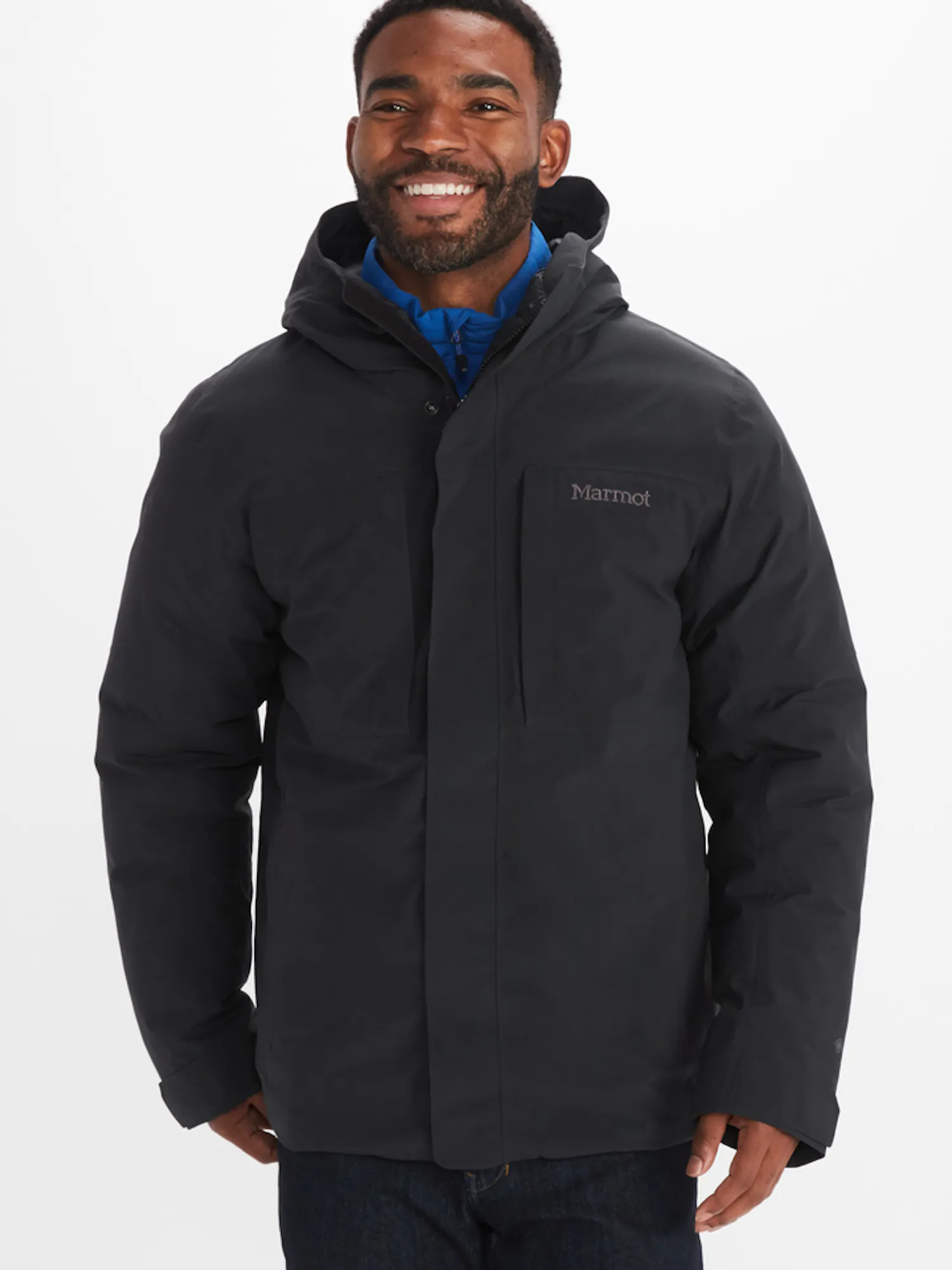 Marmot Men's GORE-TEX® Greenpoint Featherless Jacket in Black
