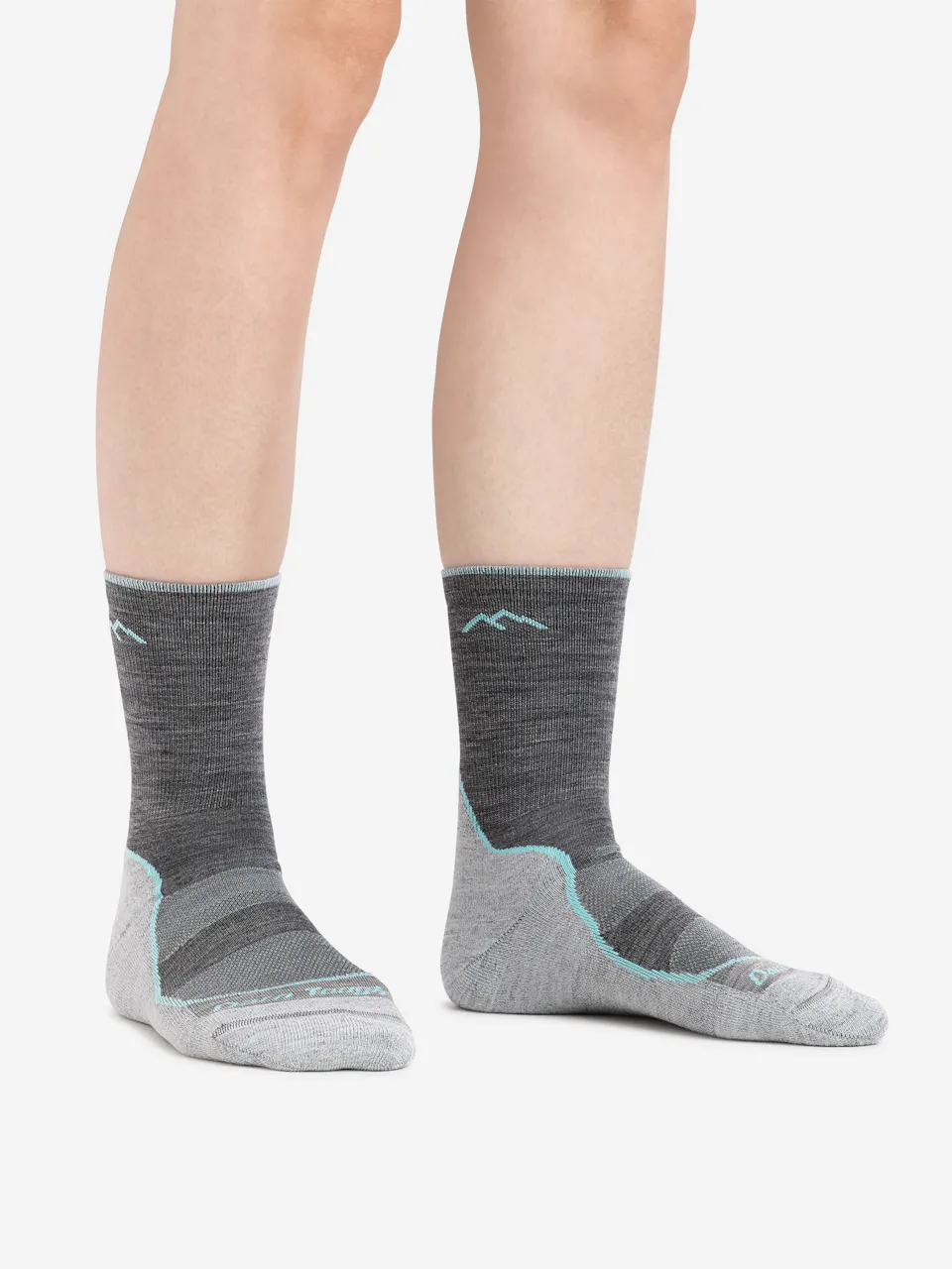 W Light Hiker Micro Crew Lightweight with Cushion-Darn Tough Slate