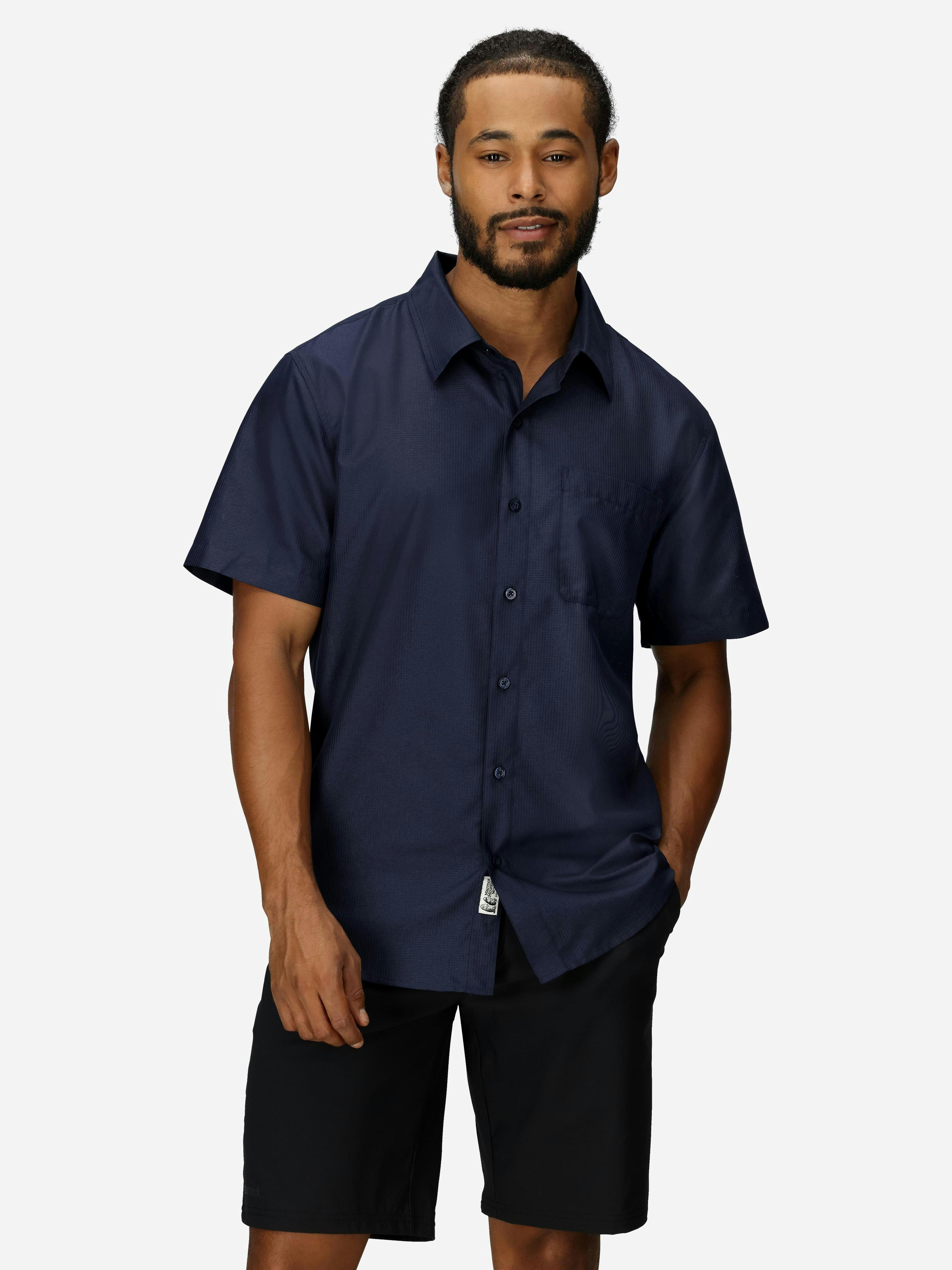 Men's AirExchange Perforated Short-Sleeve Shirt (Spring 2025) | Marmot