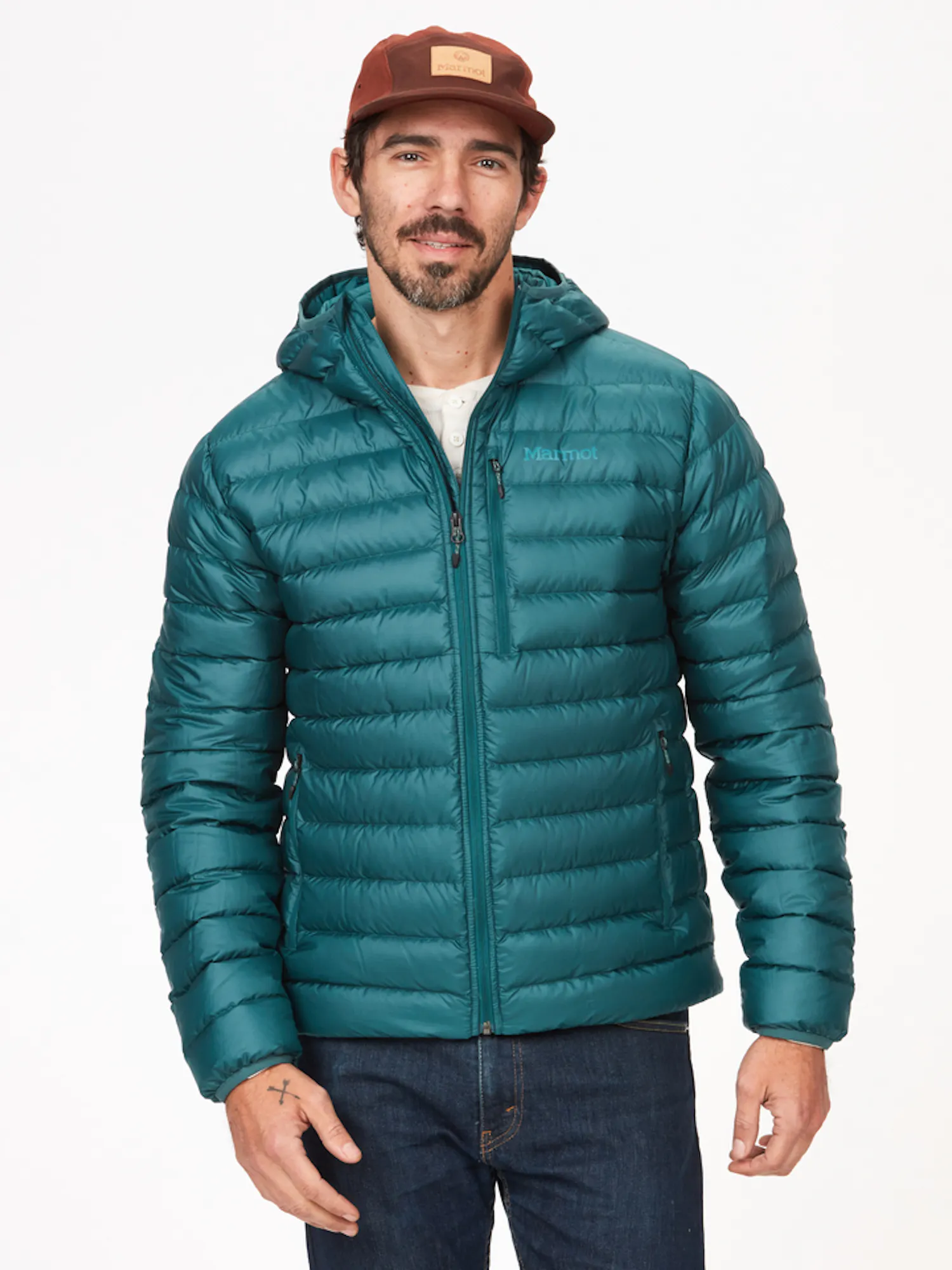 Marmot Men's Highlander Hoody in Dark Jungle
