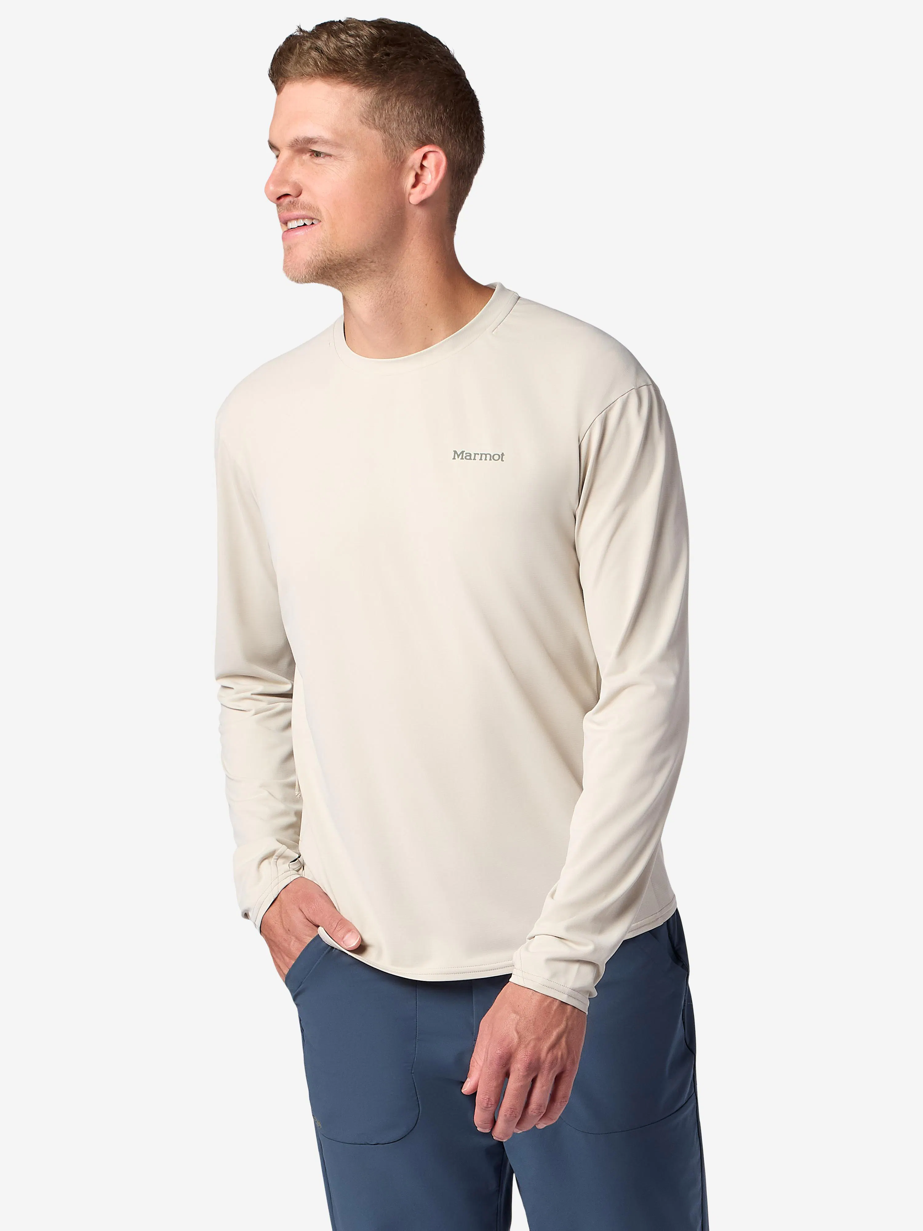 Men's AirExchange UPF 50 Long-Sleeve Crew