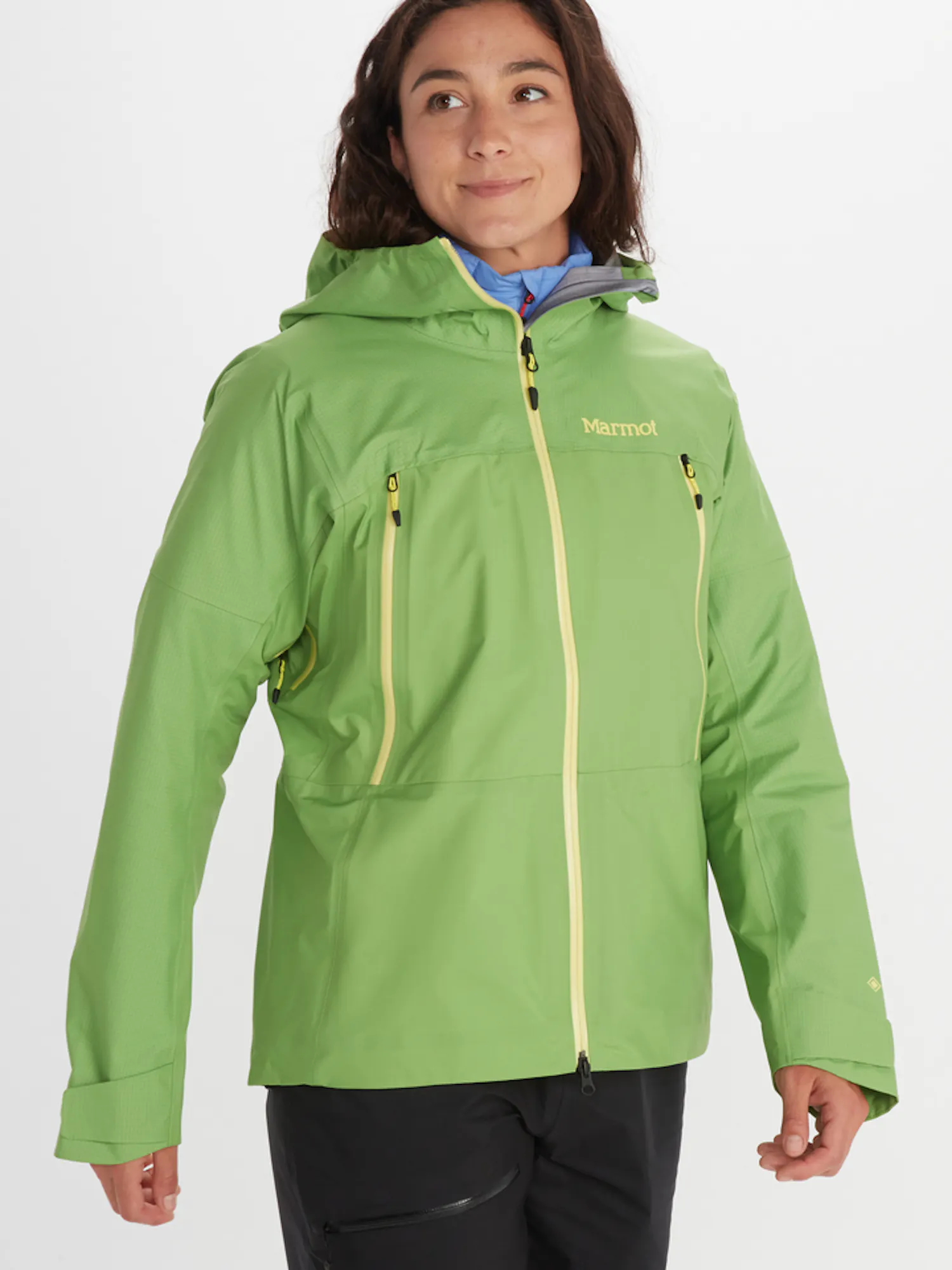 Marmot Women's GORE-TEX® Mitre Peak Waterproof Jacket (2024) in Kiwi