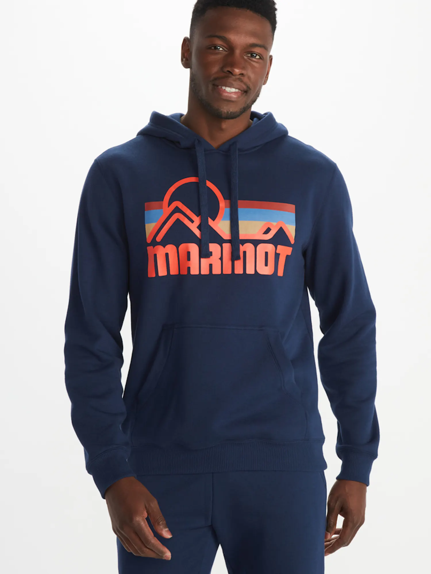 Marmot Men's Coastal Hoody - Tall in Arctic Navy