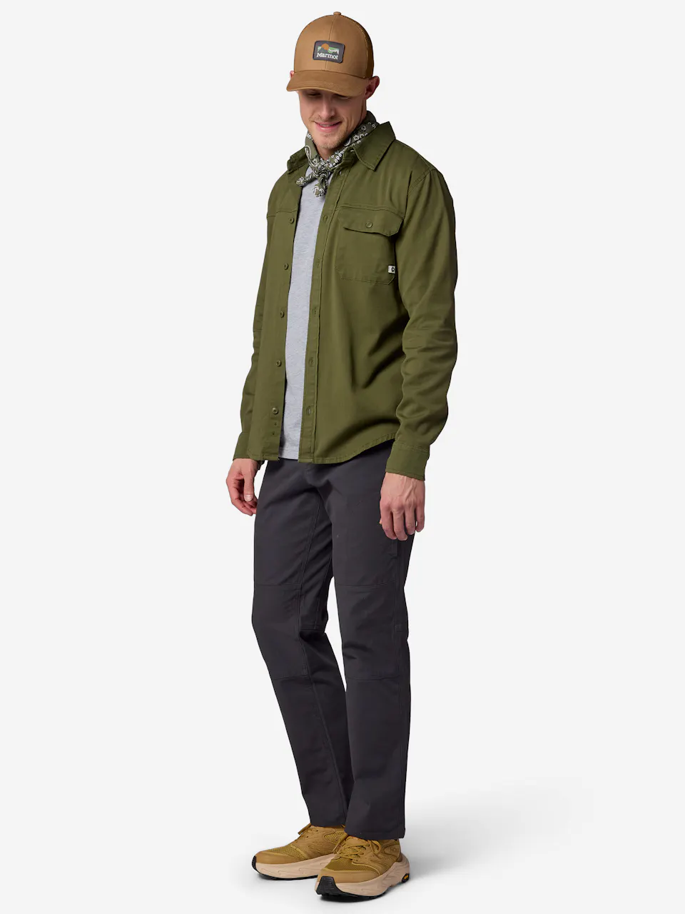 Hidden Peak Twill Button Down LS