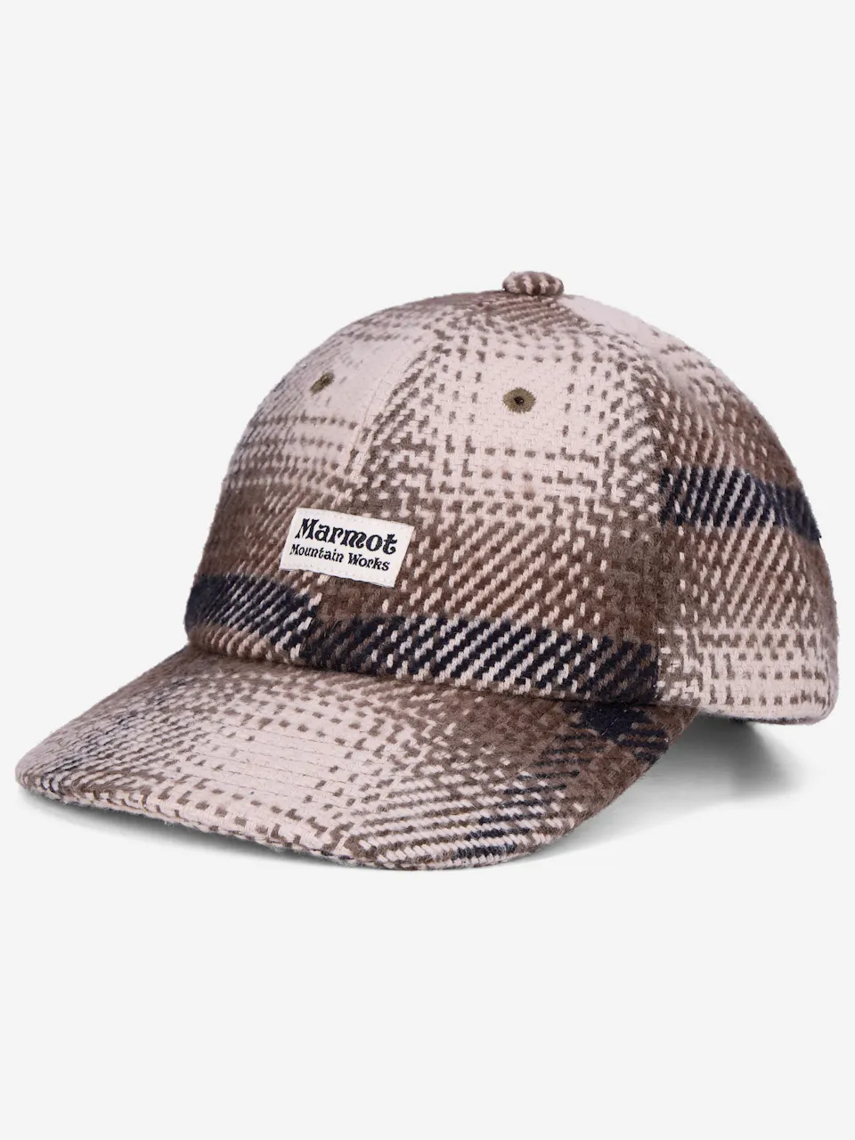 Open Weave Flannel Cap