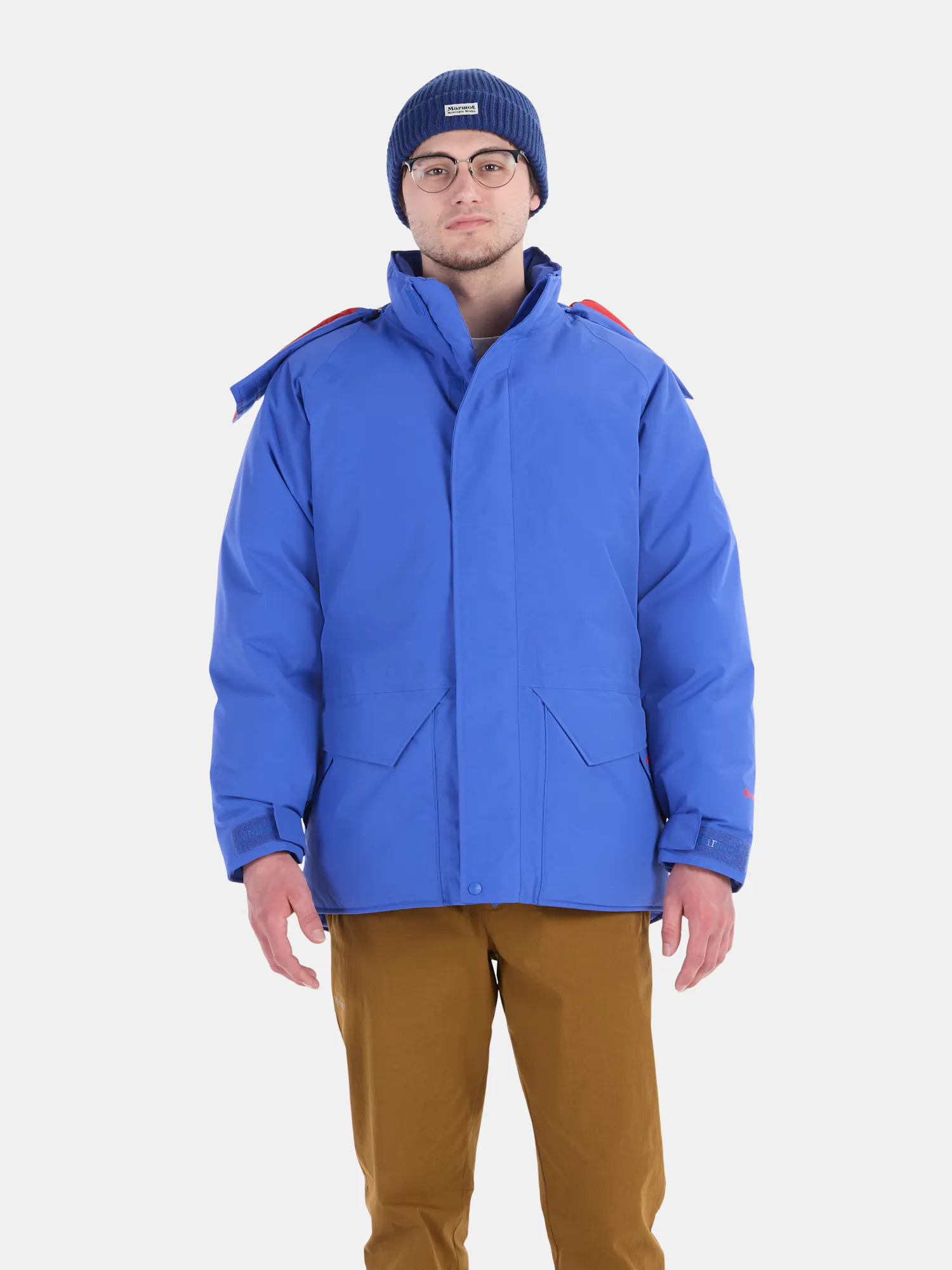 Marmot Men's GORE-TEX® Mammoth Parka Jacket in Trail Blue